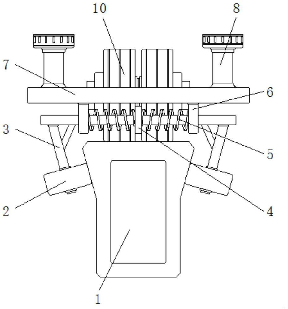 A straddle type monorail non-powered bogie