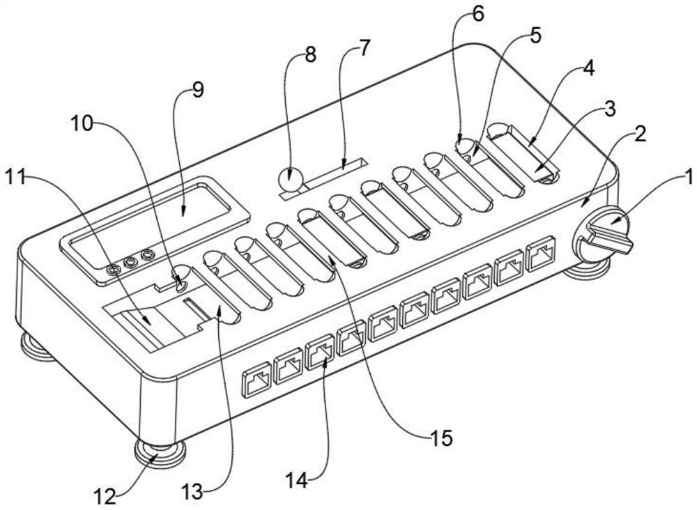 Multi-channel high-speed fiber bragg grating demodulation device