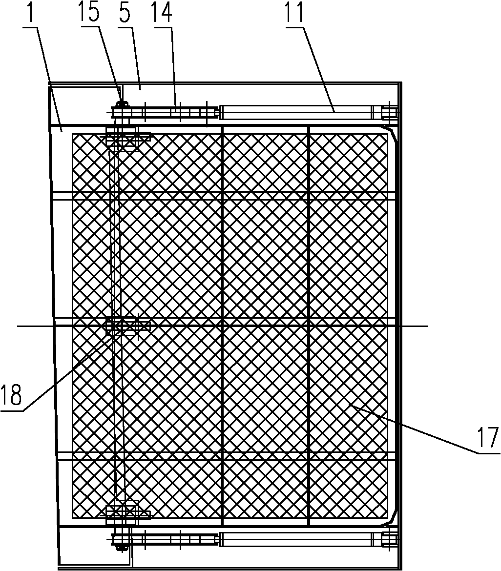 Marine invisible ladder way