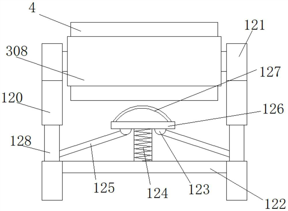 Adjustable crawler-type building garbage treatment combined device