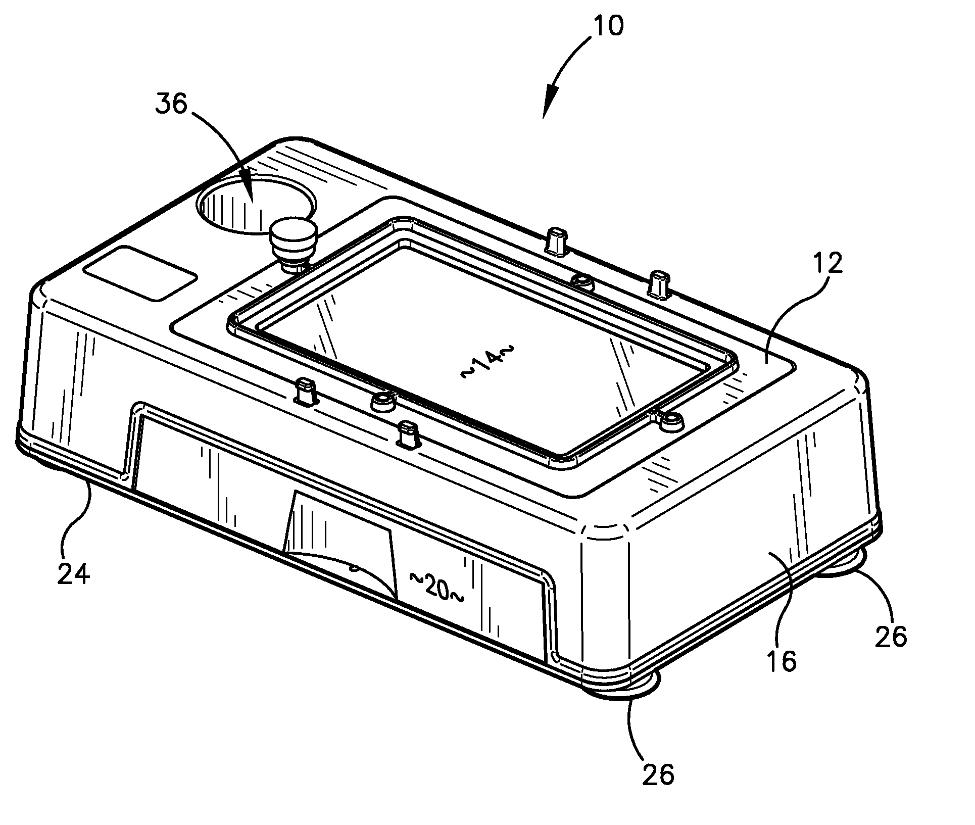 Suture training device