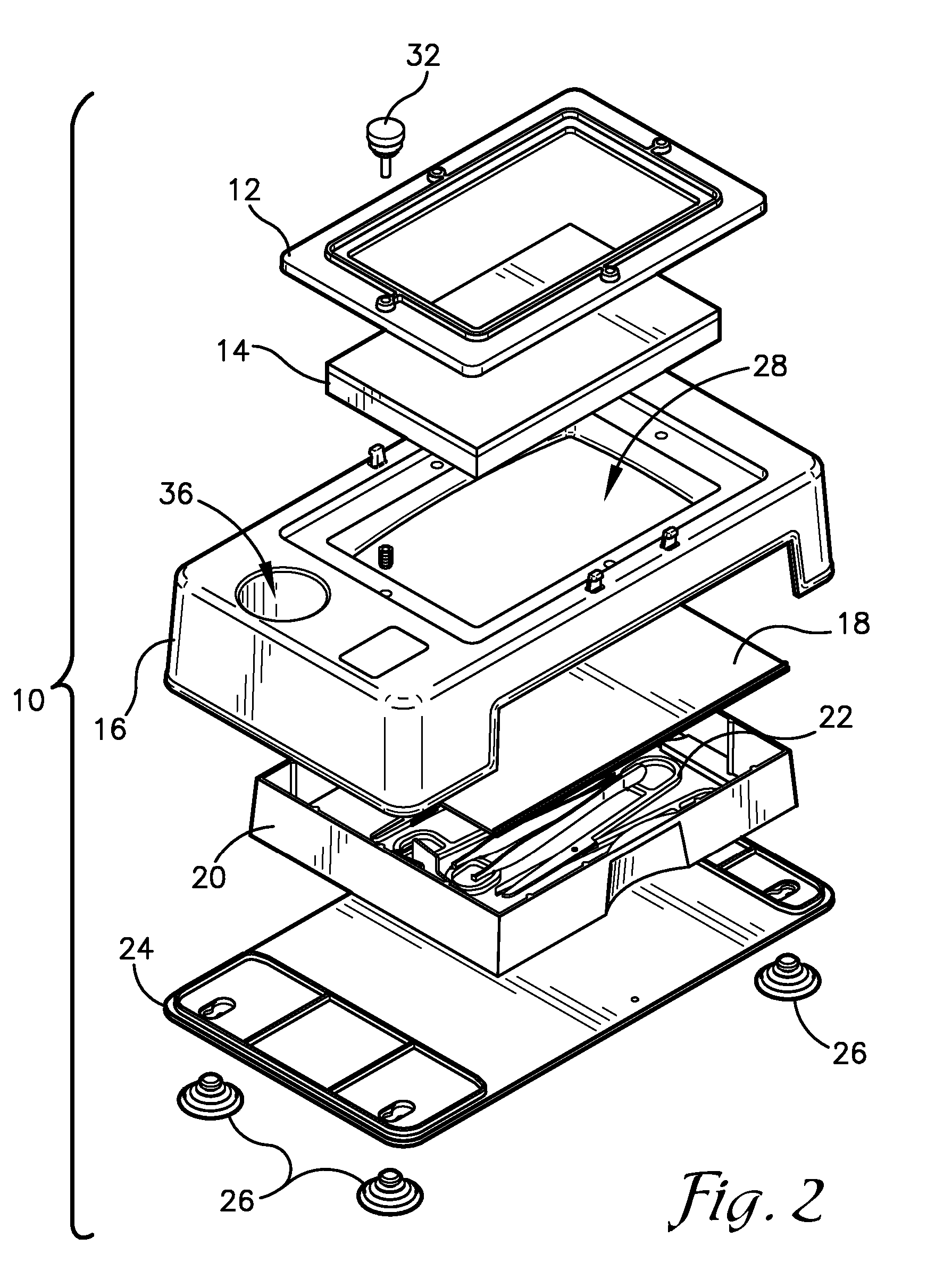 Suture training device