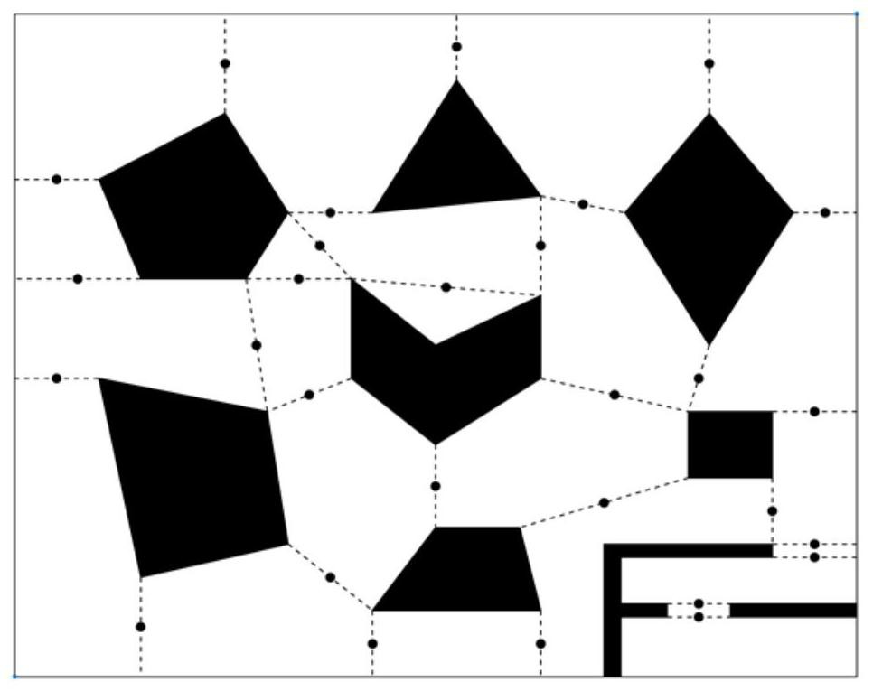 Intelligent path planning method for fire-fighting robot