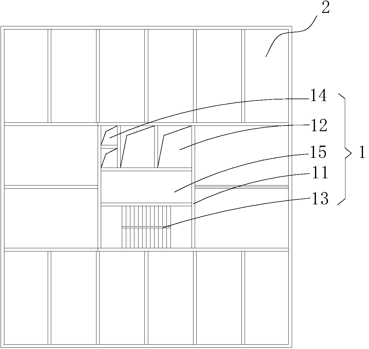 Building module and middle/high-layered modularized building with building module