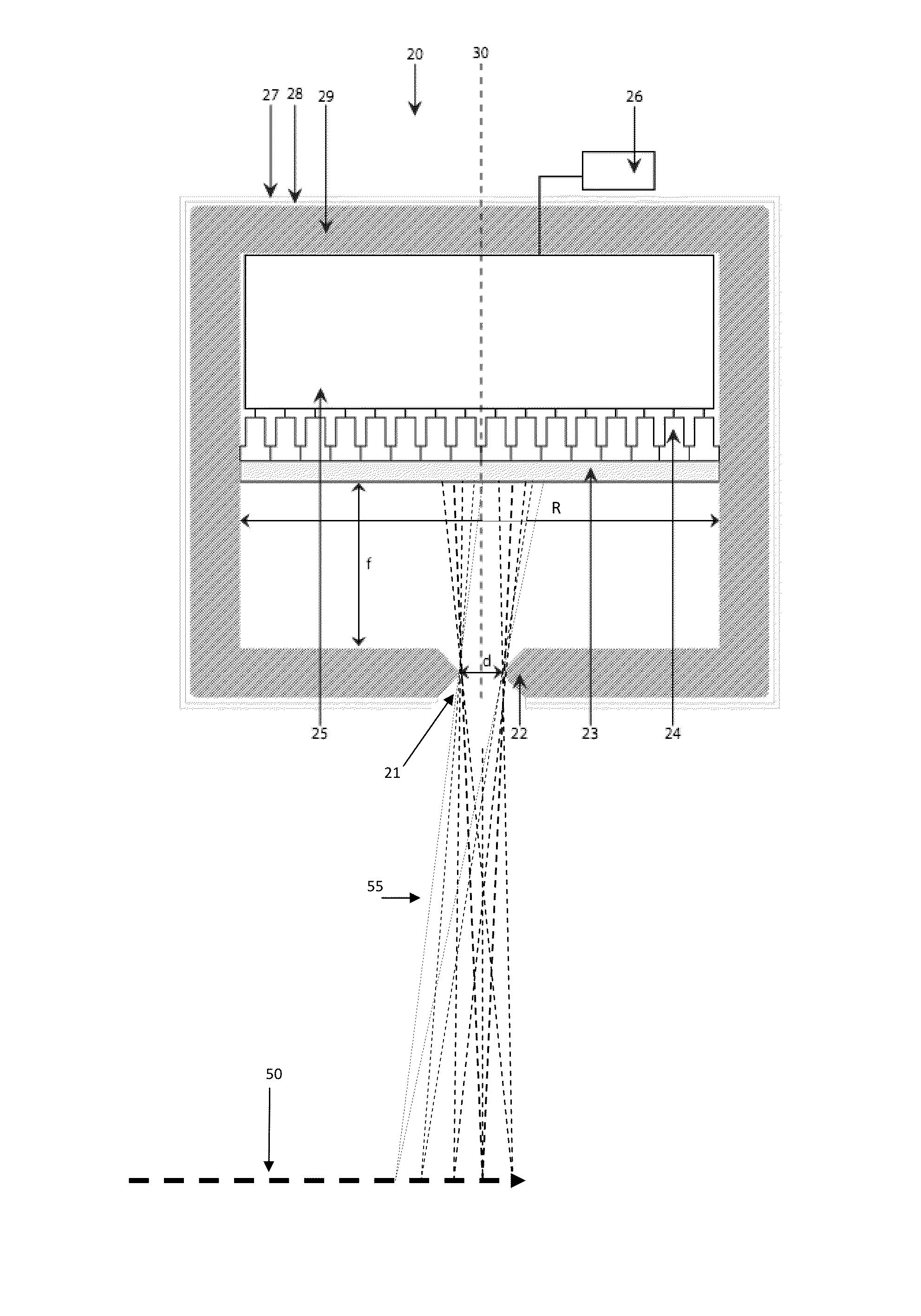 Device and method for particle therapy verification