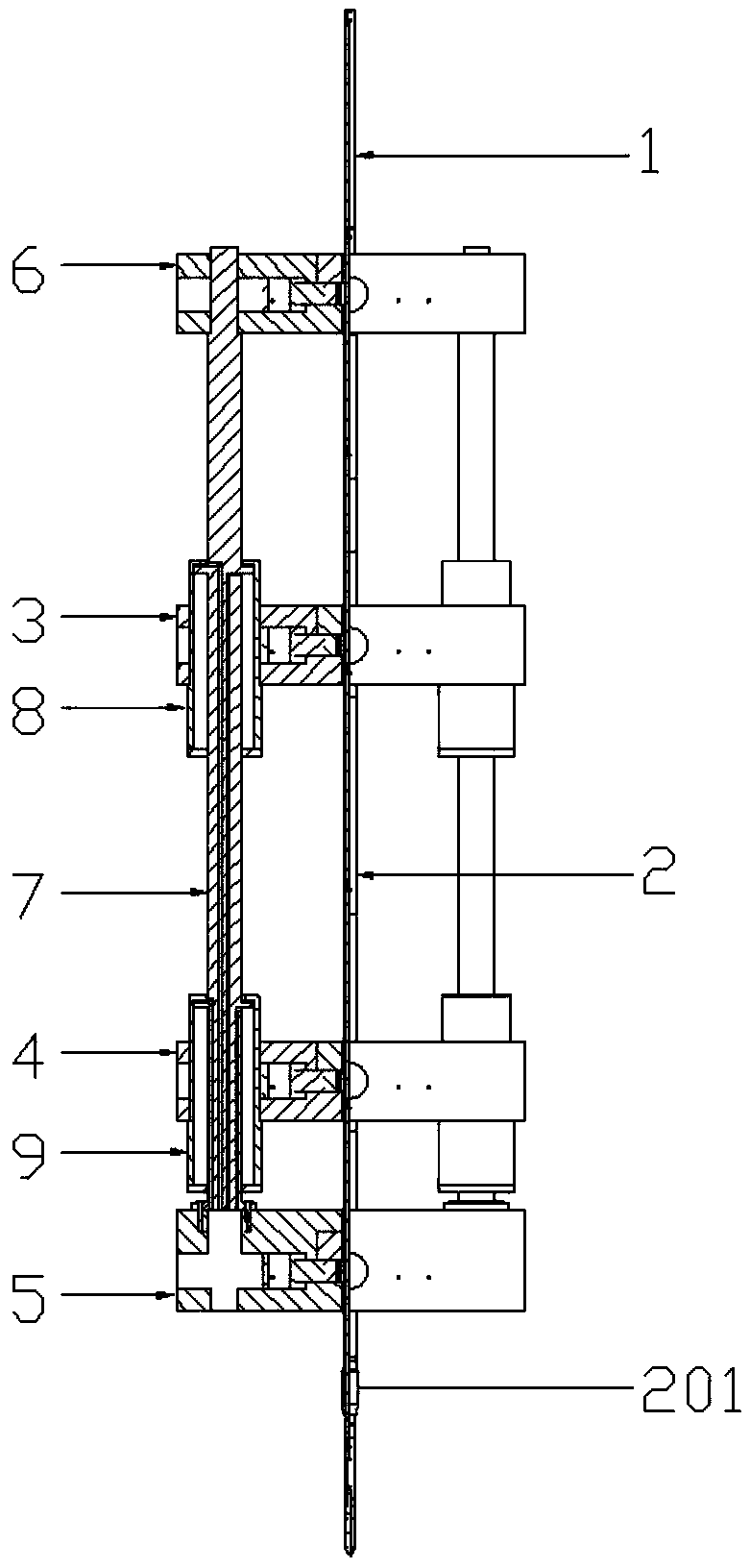 Continuously penetrable underwater static sounding device with sleeve function