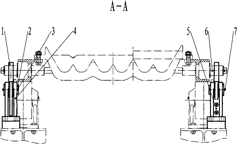 Non-return device of chain belt of pig machine