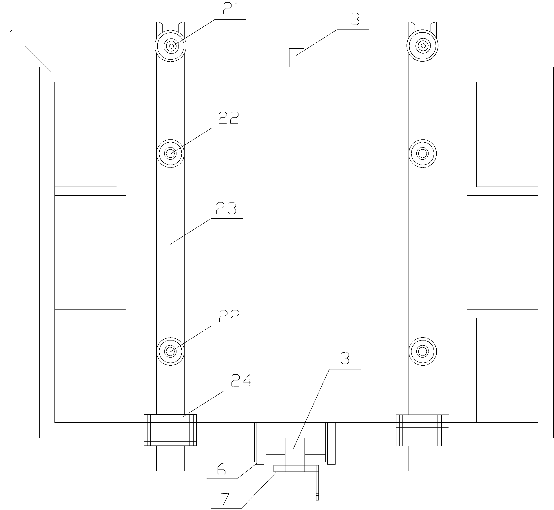 Silicon ingot overturning device