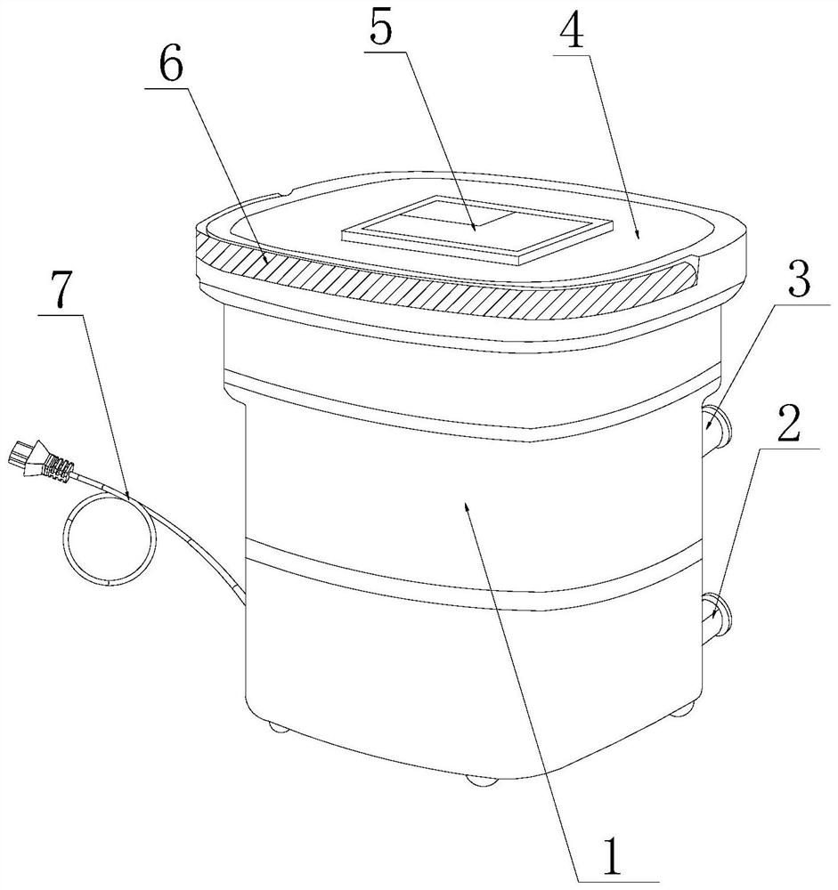 Intelligent household equipment convenient to use in bathroom