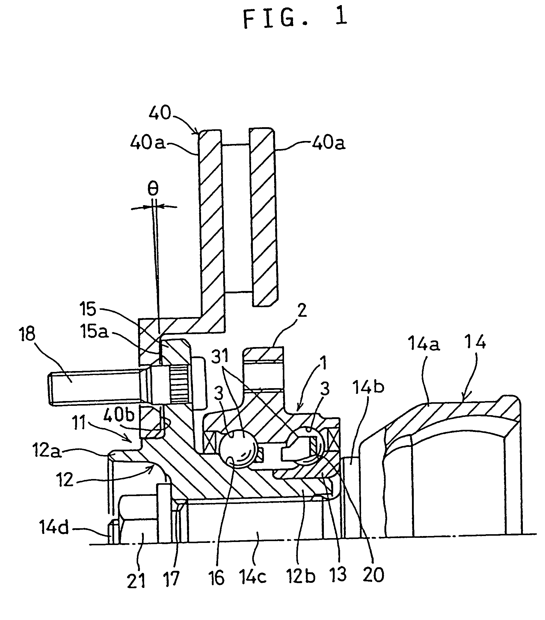 Wheel bearing assembly