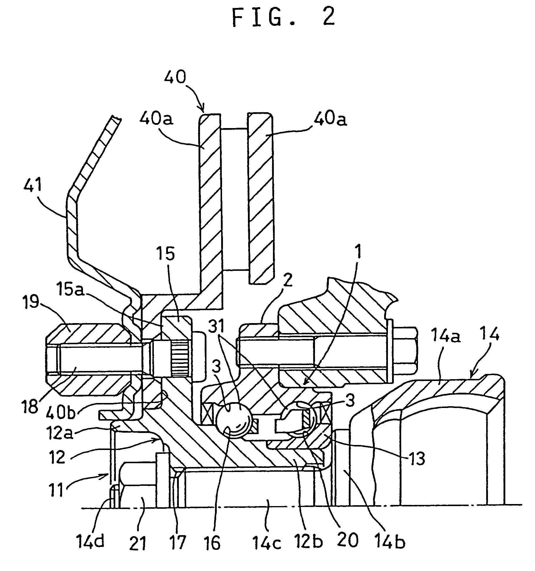 Wheel bearing assembly