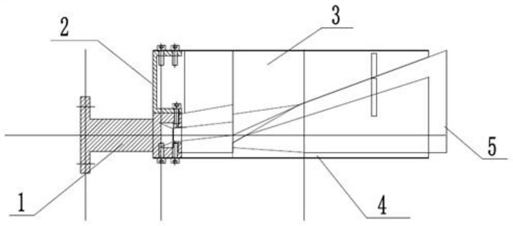 Fixture for preparing coating on selected area of ​​blade surface and coating preparation method