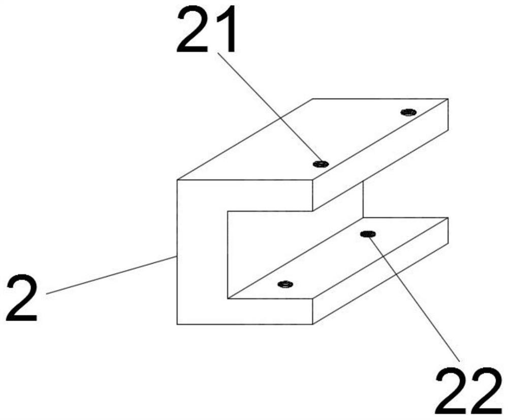 Fixture for preparing coating on selected area of ​​blade surface and coating preparation method