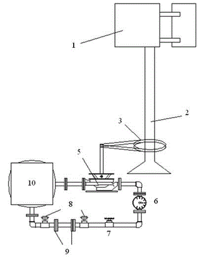 Wind energy heating device of airfoil fan with vertical shaft