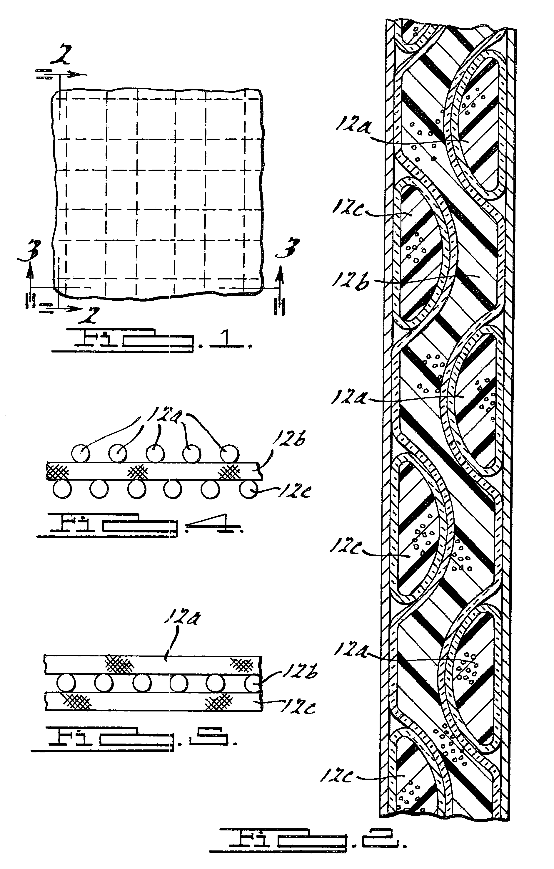 Sandwich type construction structural panel having foam tube core