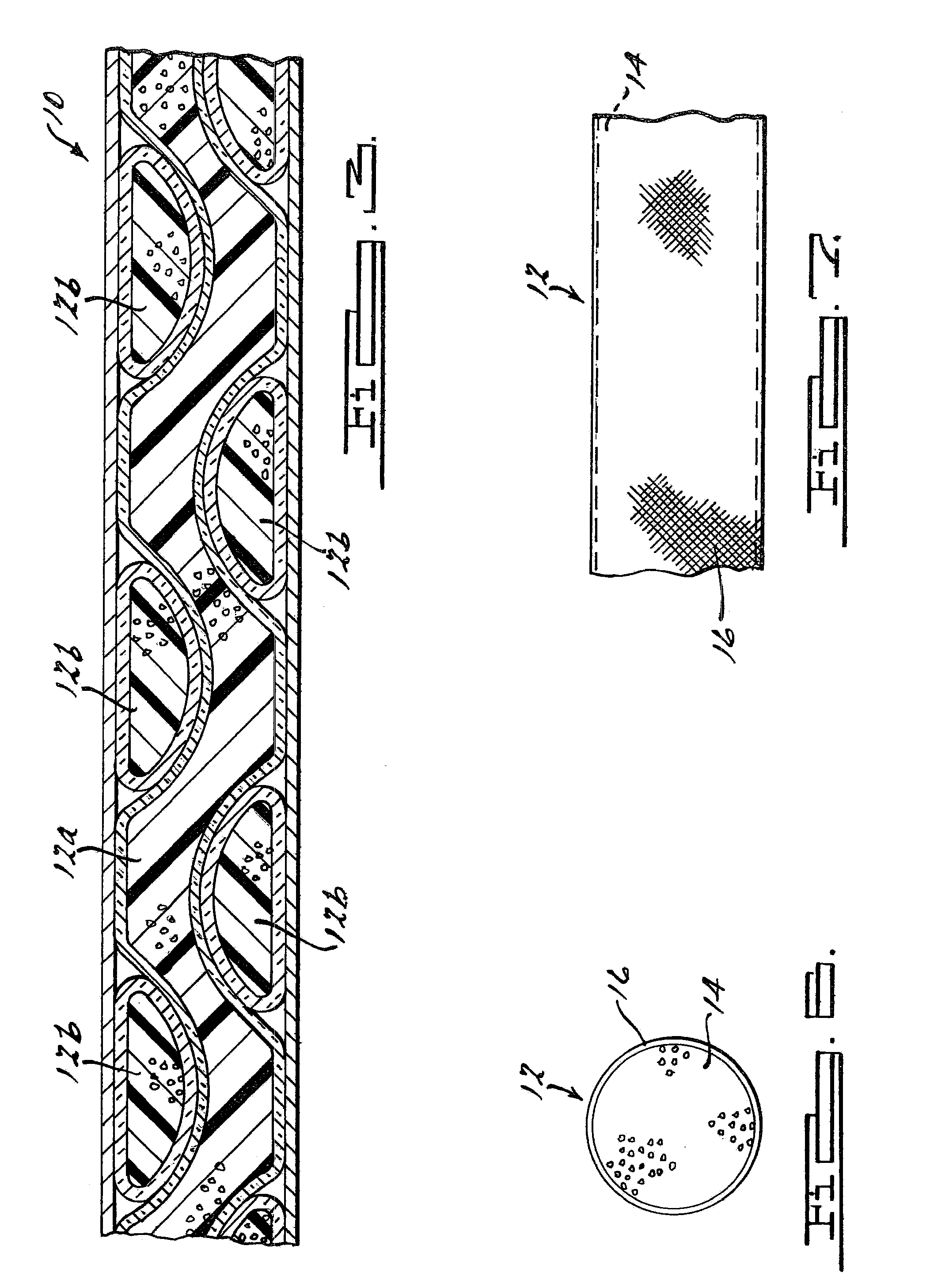 Sandwich type construction structural panel having foam tube core