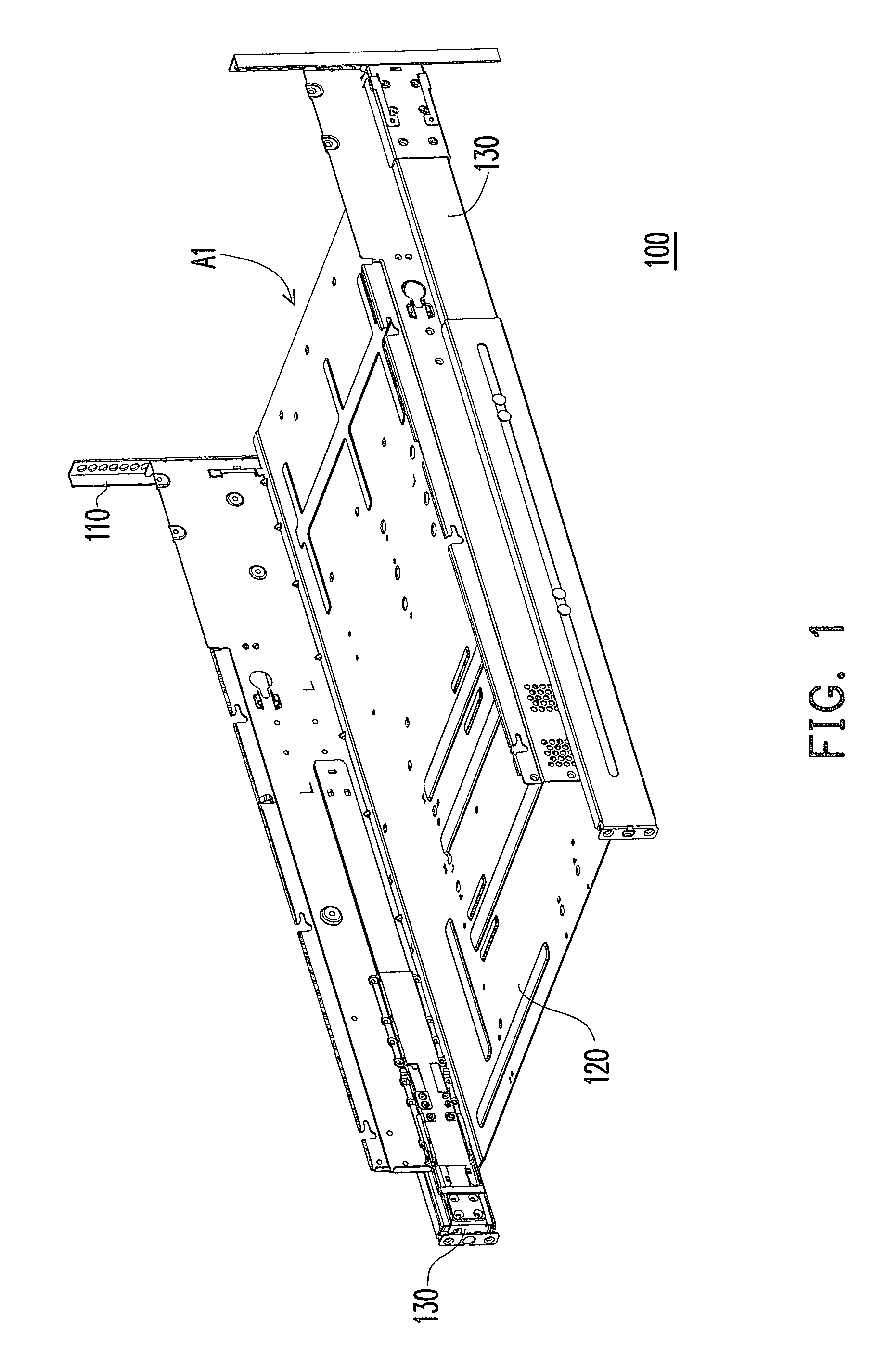 Rail device and server