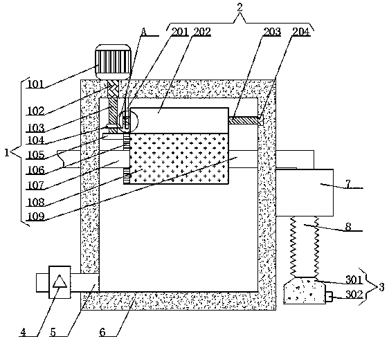 Hydraulic desilting equipment capable of filtering muddy water