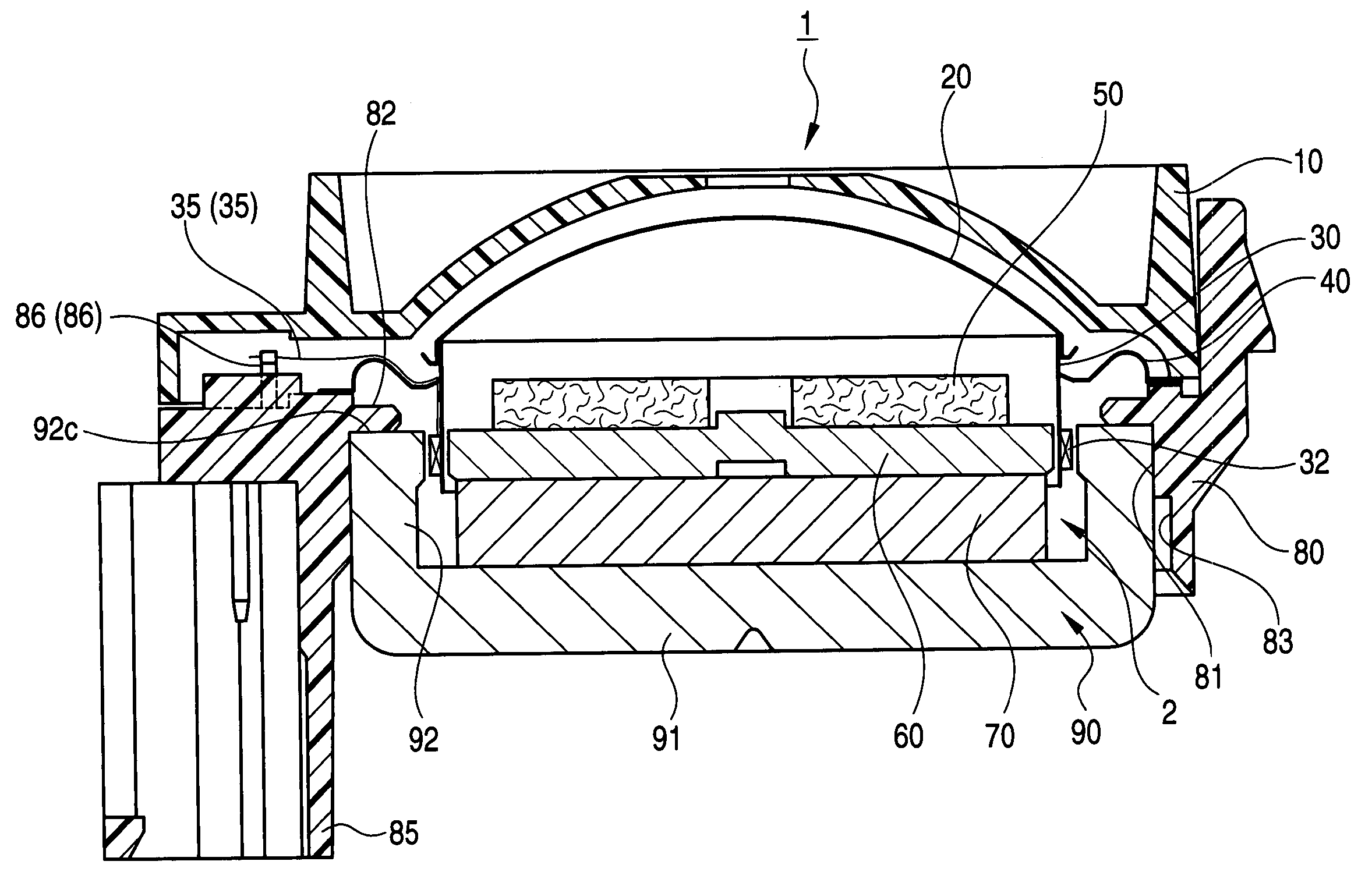 Pot type yoke, speaker apparatus and method of manufacturing pot type yoke