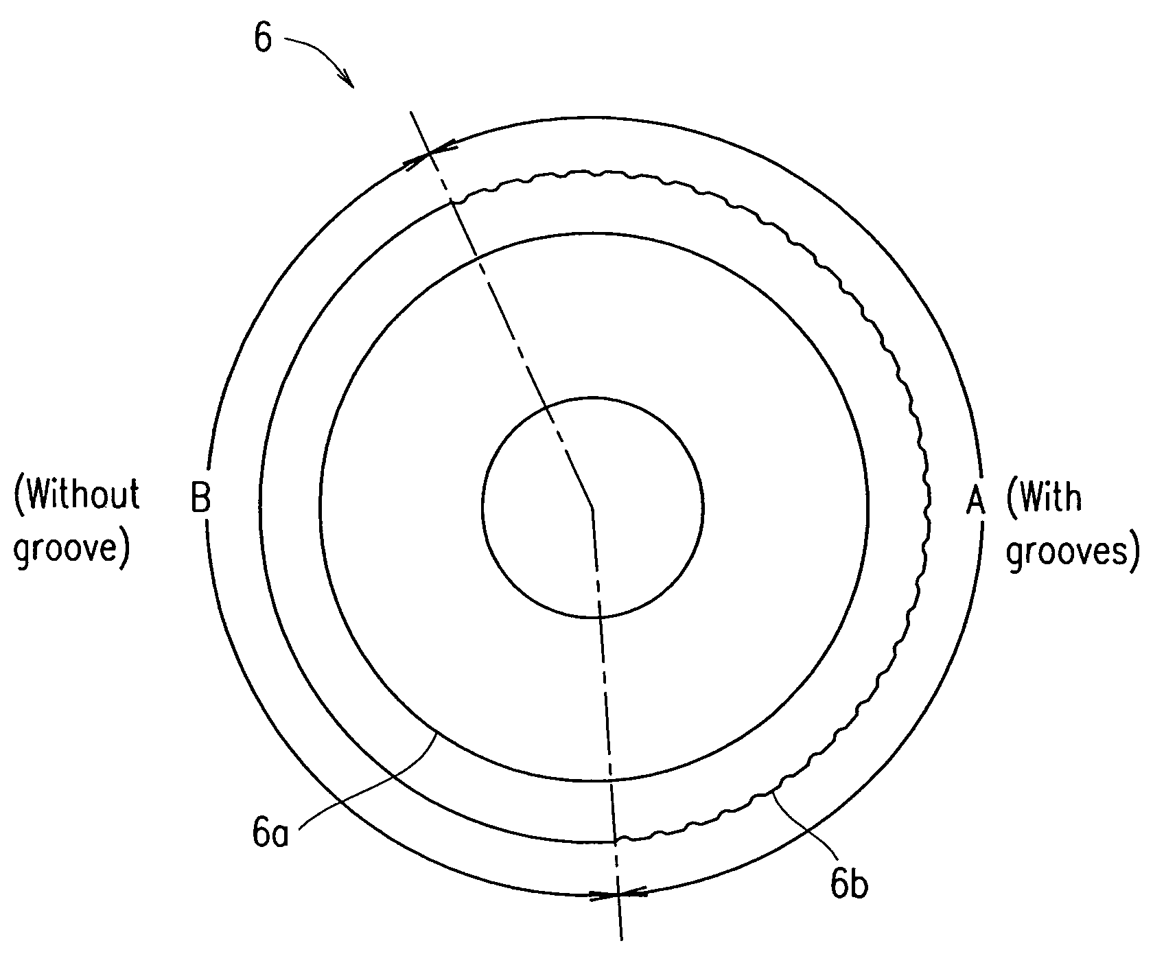 Scribing method, cutter wheel, scribing device using the cutter wheel, and cutter wheel manufacturing device for manufacturing the cutter wheel