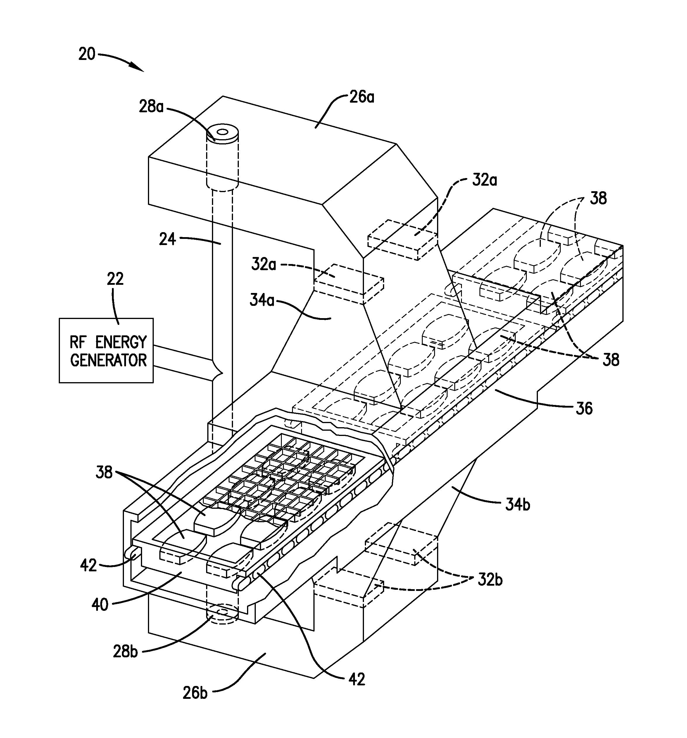 Radio frequency heating system