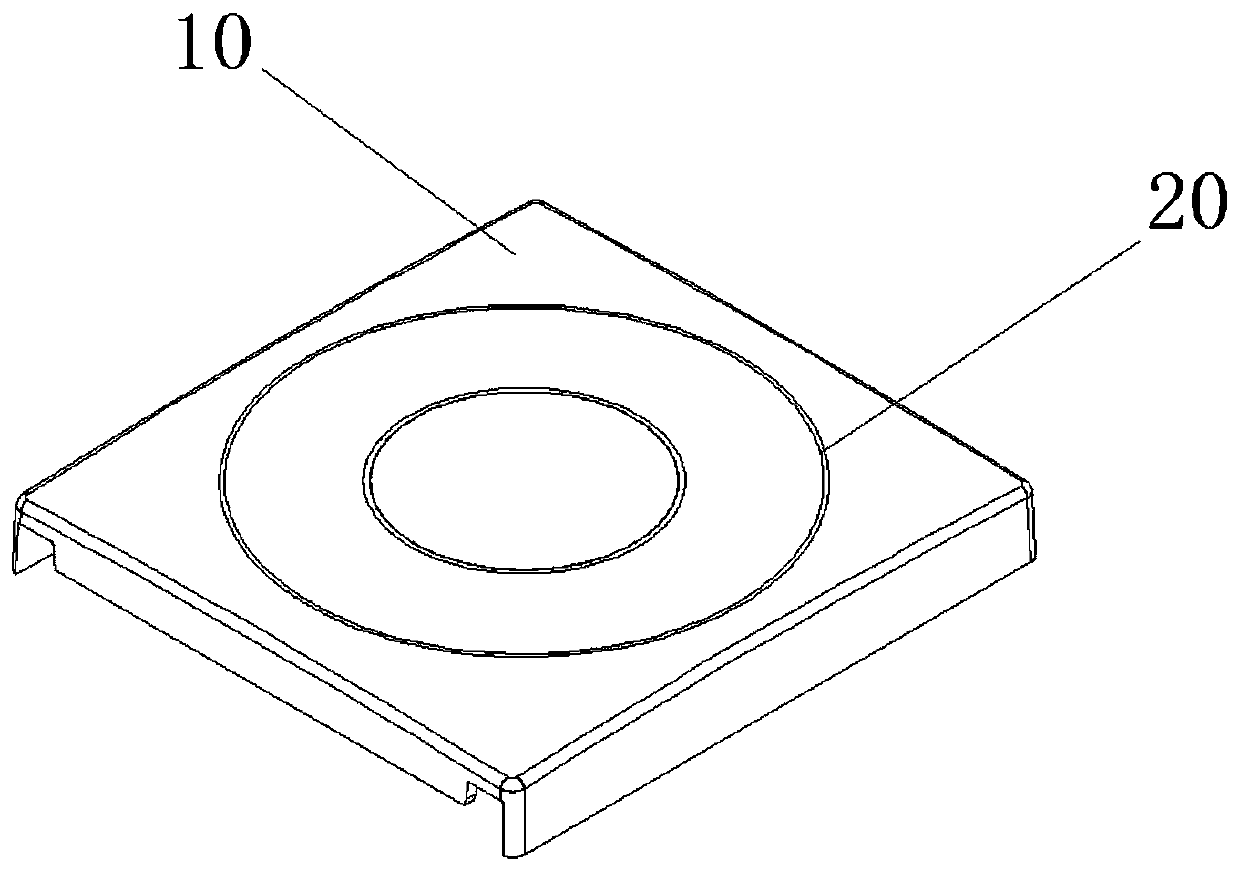 A shading method and shading panel body