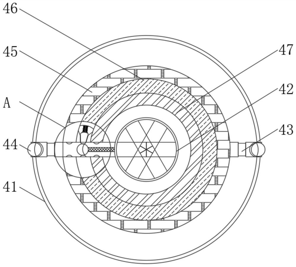 Textile dip dyeing device