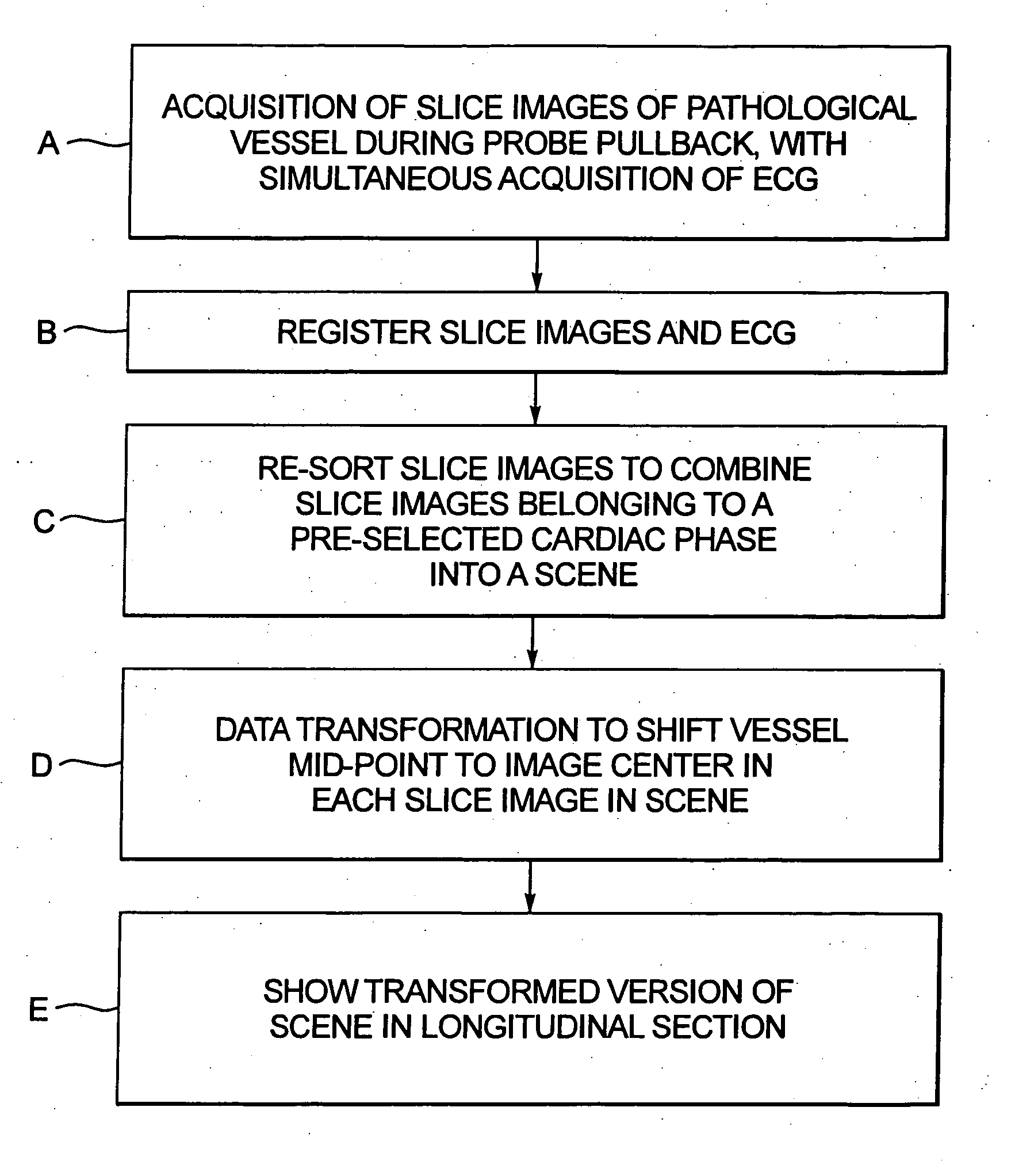 Method and apparatus for ECG-synchronized optically-based image acquisition and transformation