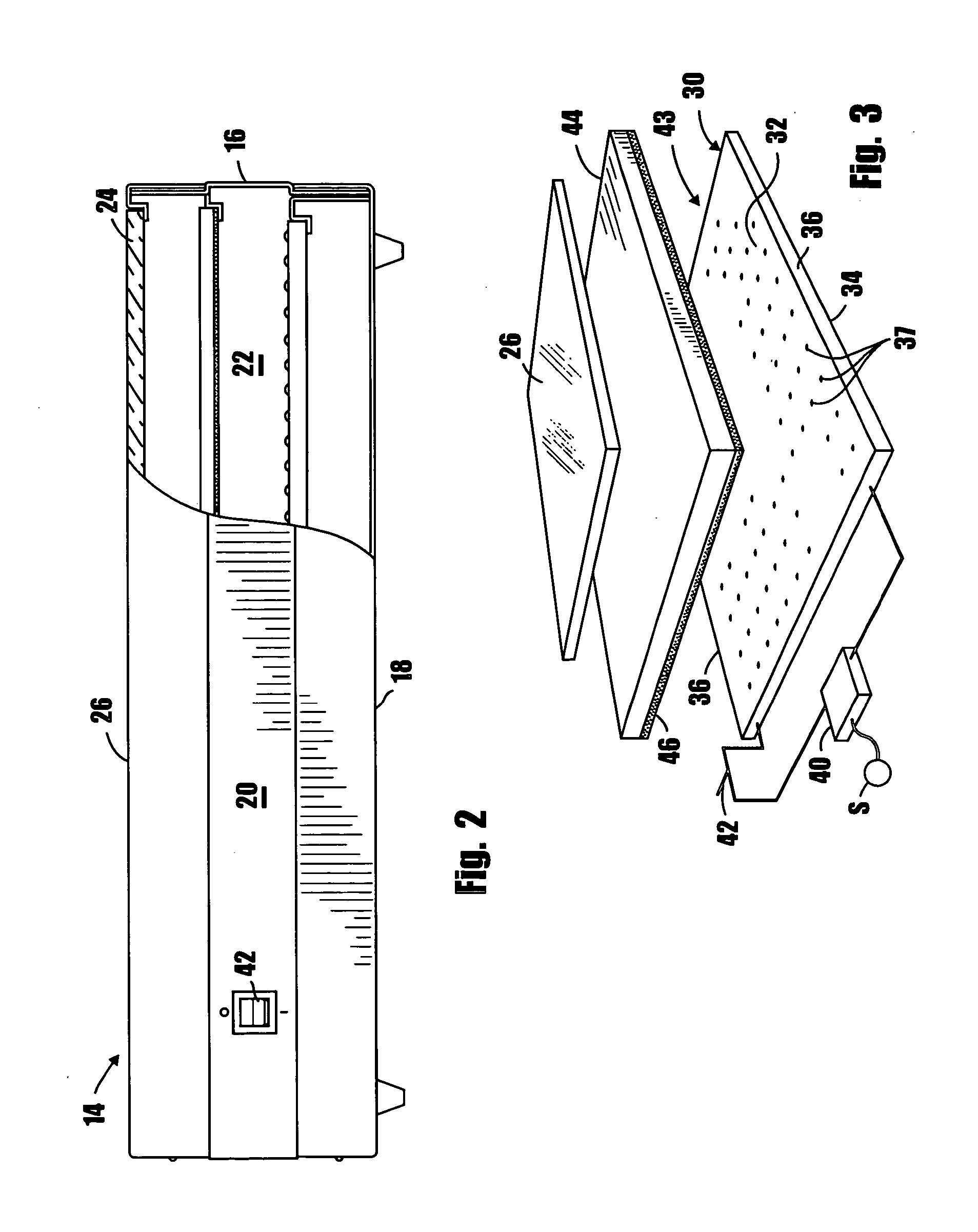 Transilluminator with ultraviolet light emitting diode array