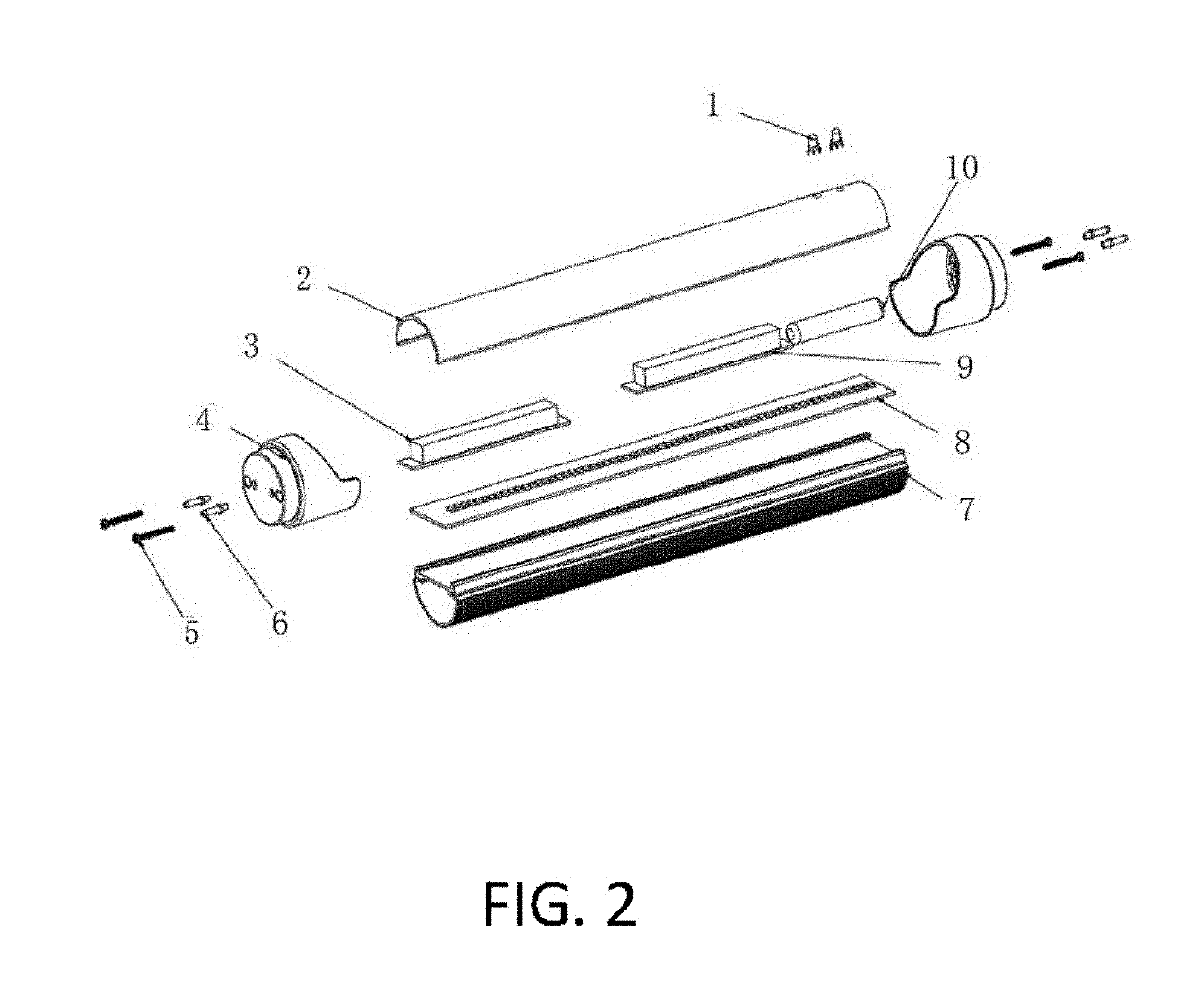 Light emitting diode emergency light with transportation mode and operation method thereof