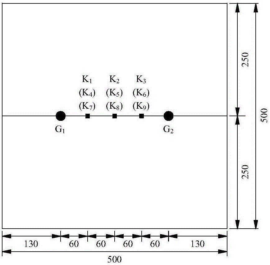 Detection method of cooperative effect generated in anchoring body under anchor pole cooperative reaction