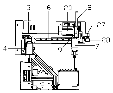 Automatic interpreting system of blood card