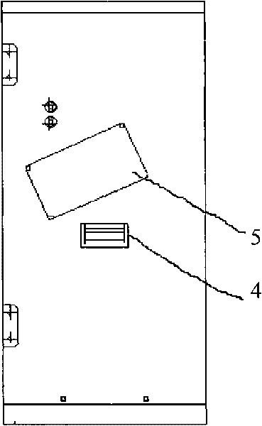 Natural cooling intelligent fan set and using method thereof