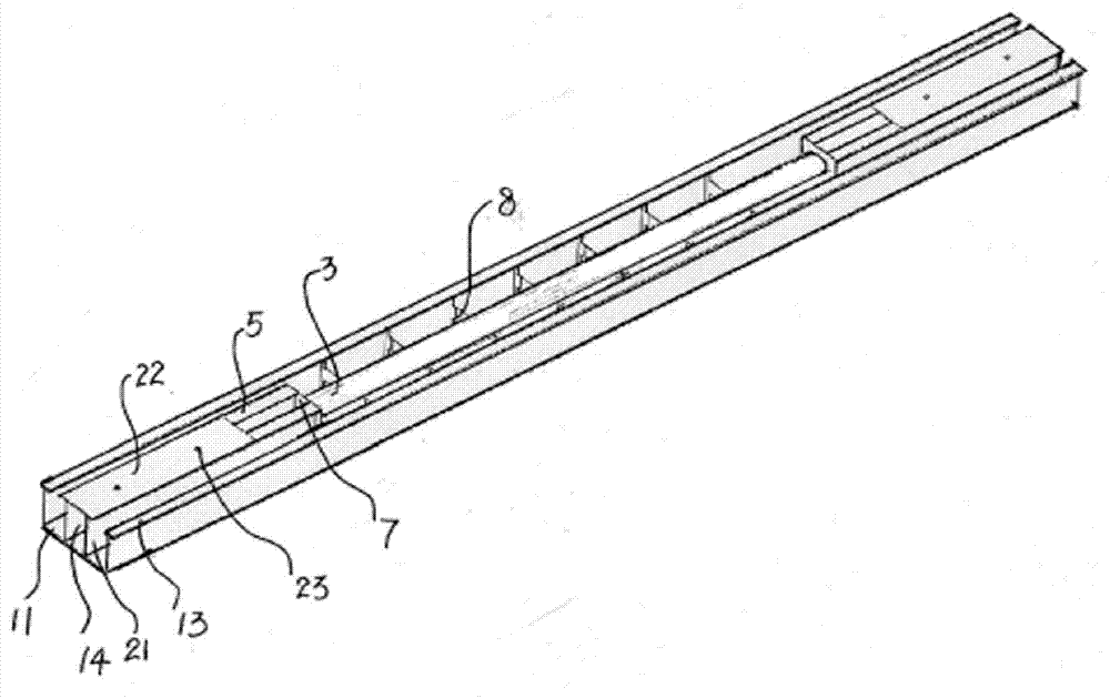 Steel box component and steel box-concrete combined U-shaped girder composed of same