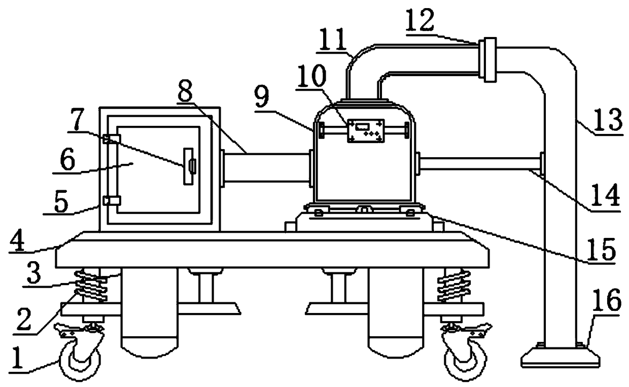 Environment-friendly equipment for treating fallen leaves