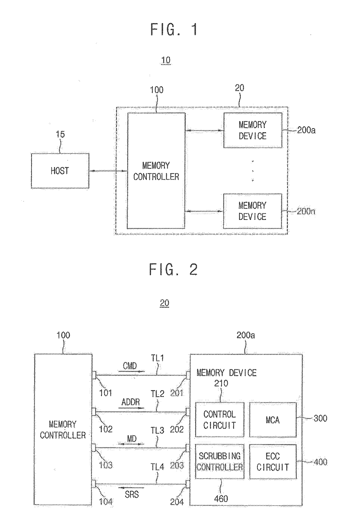 Semiconductor memory devices, memory systems including the same and methods of operating the same