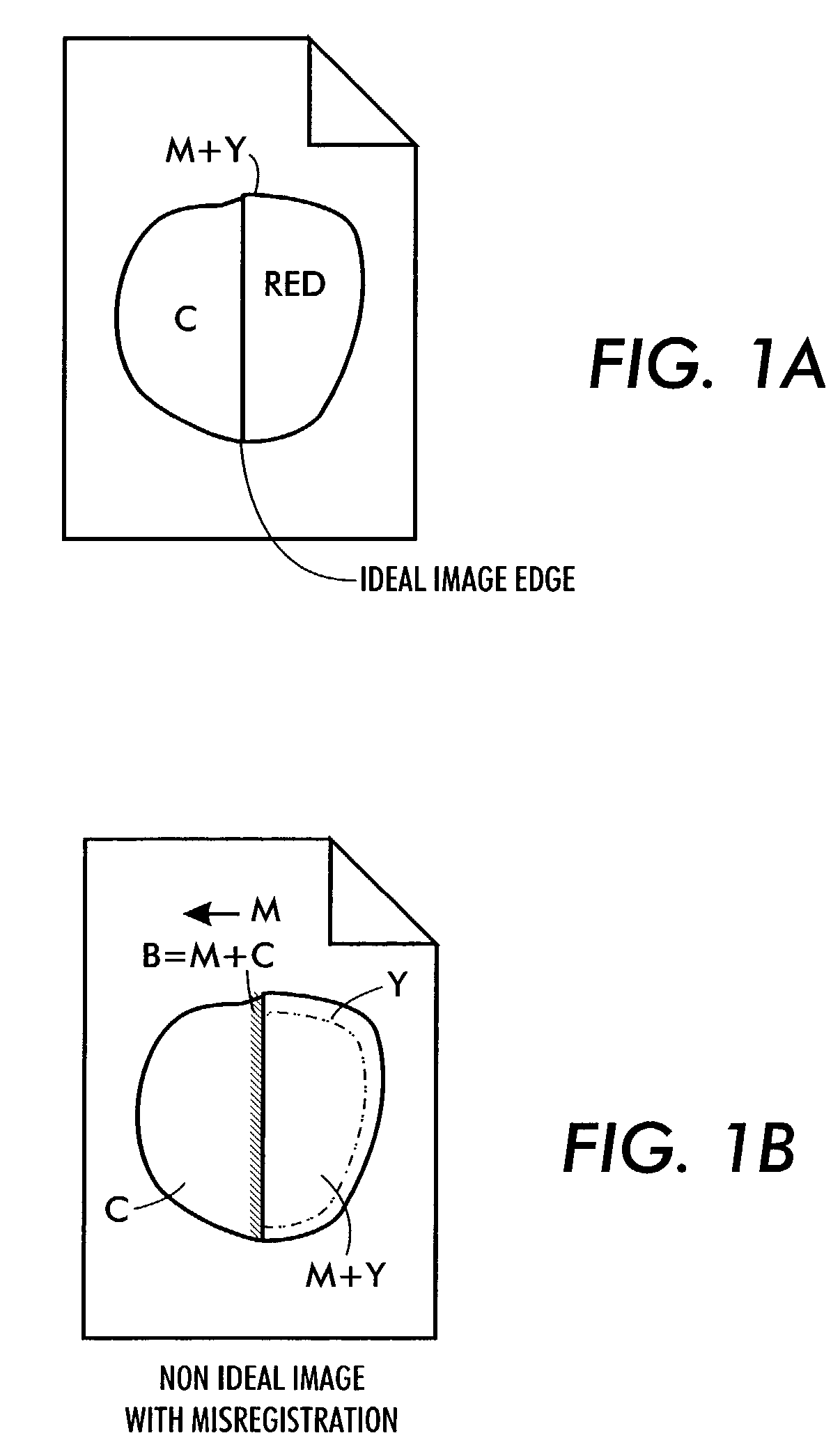 System and method of trapping for correcting for separation misregistration in color printing