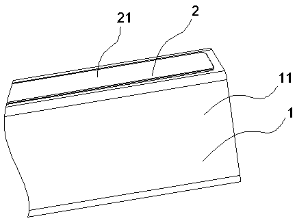 A kind of automobile decorative strip and its surface treatment method