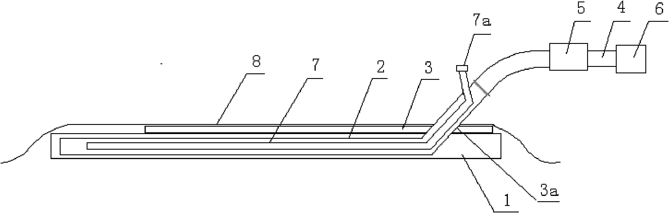 Medical vacuum sealing drainage device