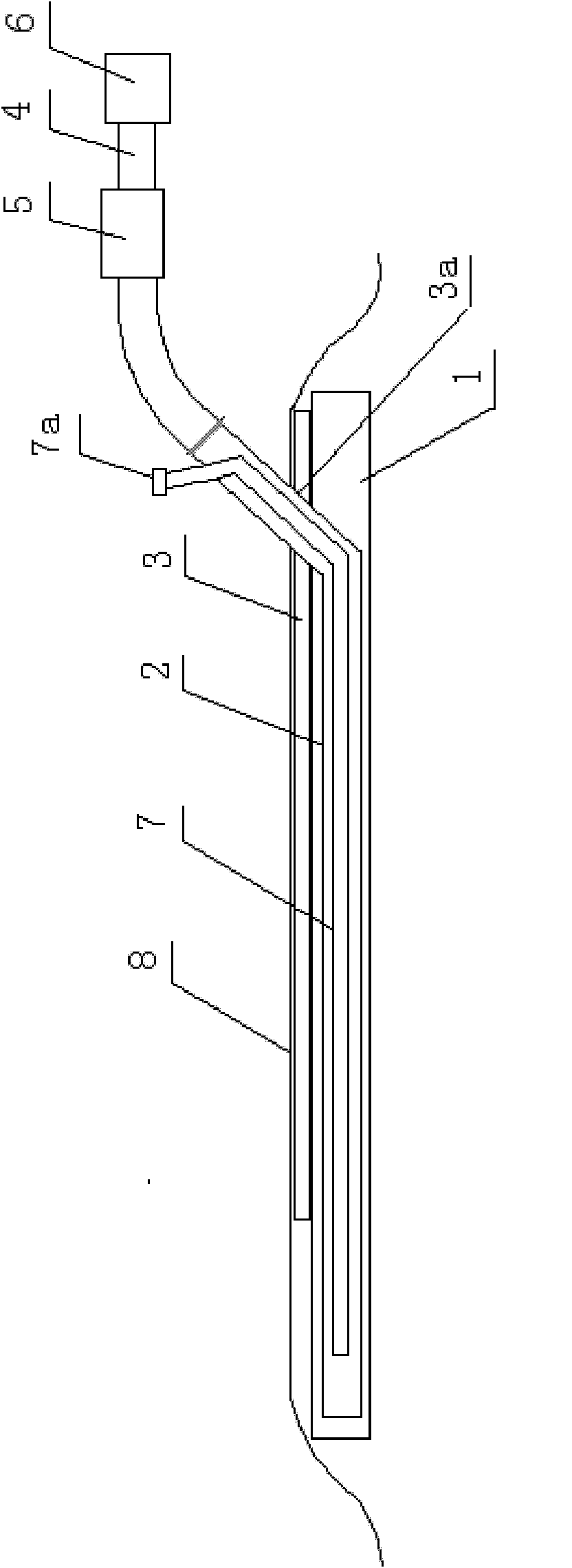 Medical vacuum sealing drainage device