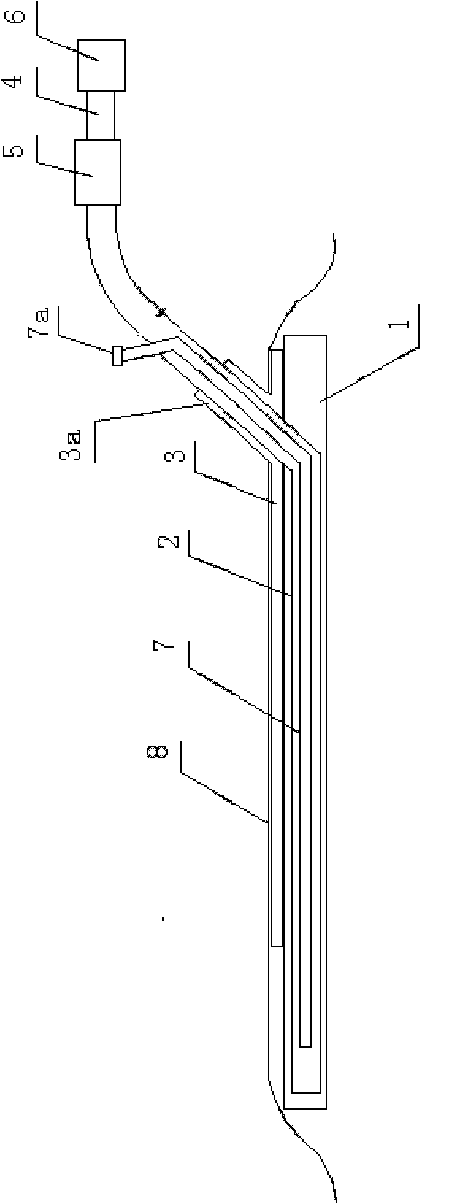 Medical vacuum sealing drainage device