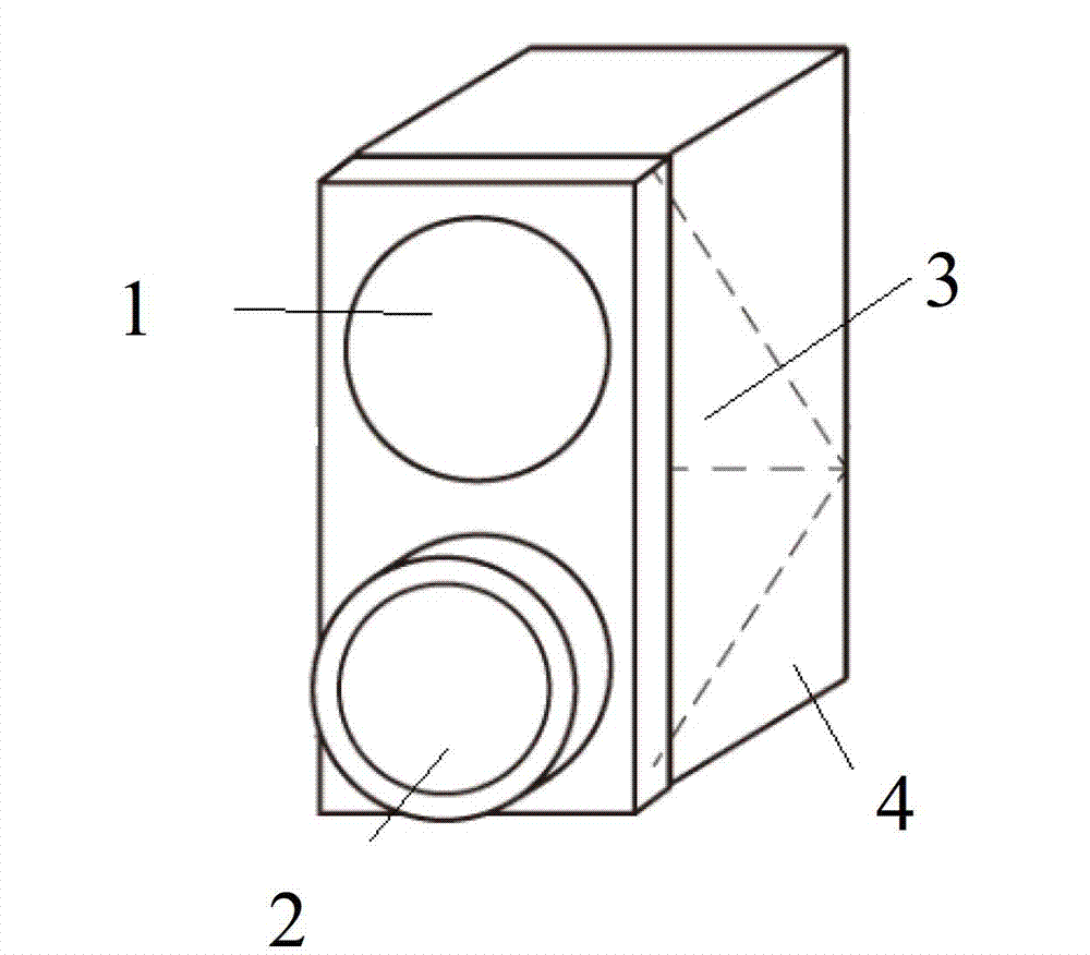 Corner lens applied to camera of mobile device and assembly of corner lens