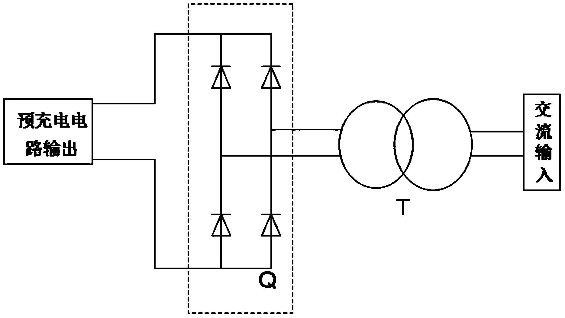 Single-phase controllable series compensation device applied to low voltage ride through of fans