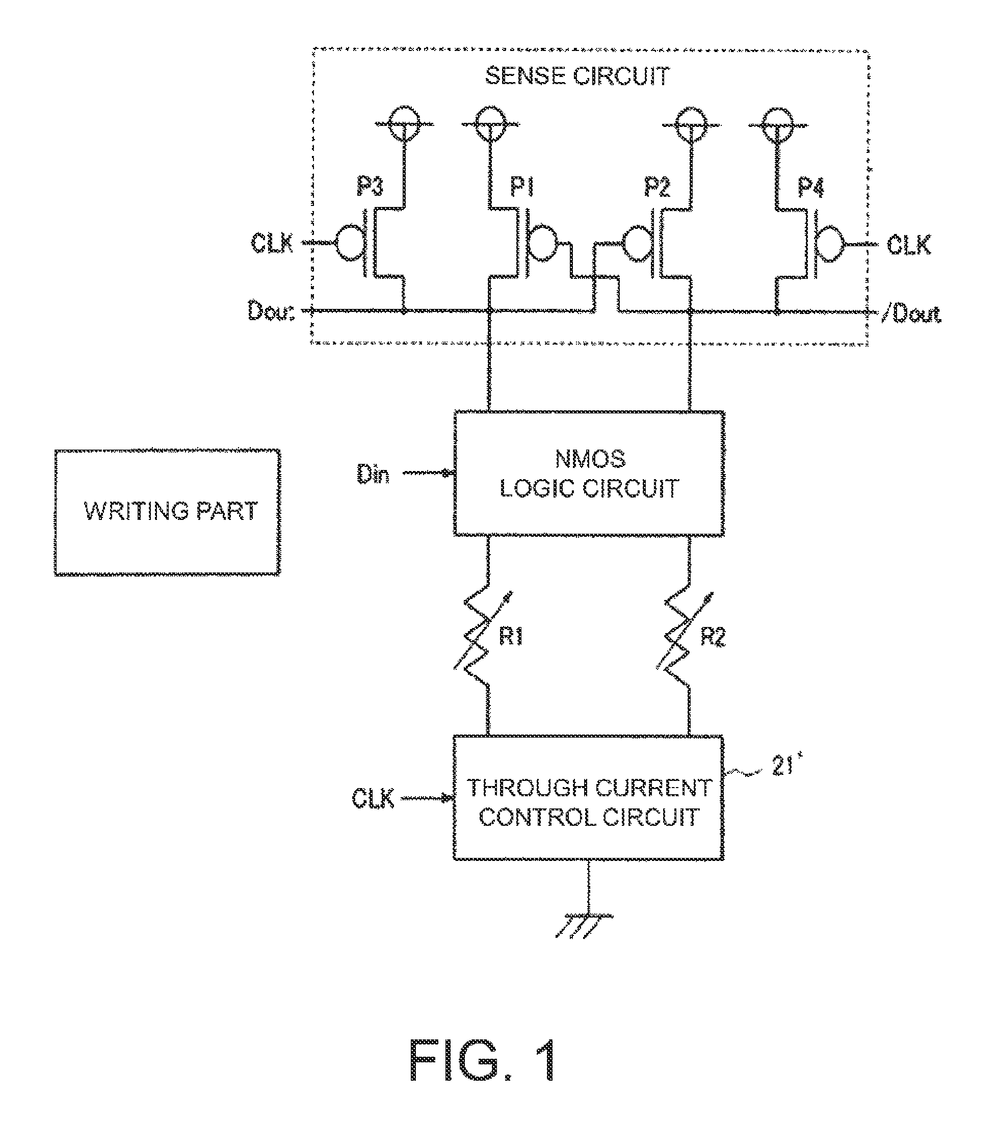 Nonvolatile logic gate device