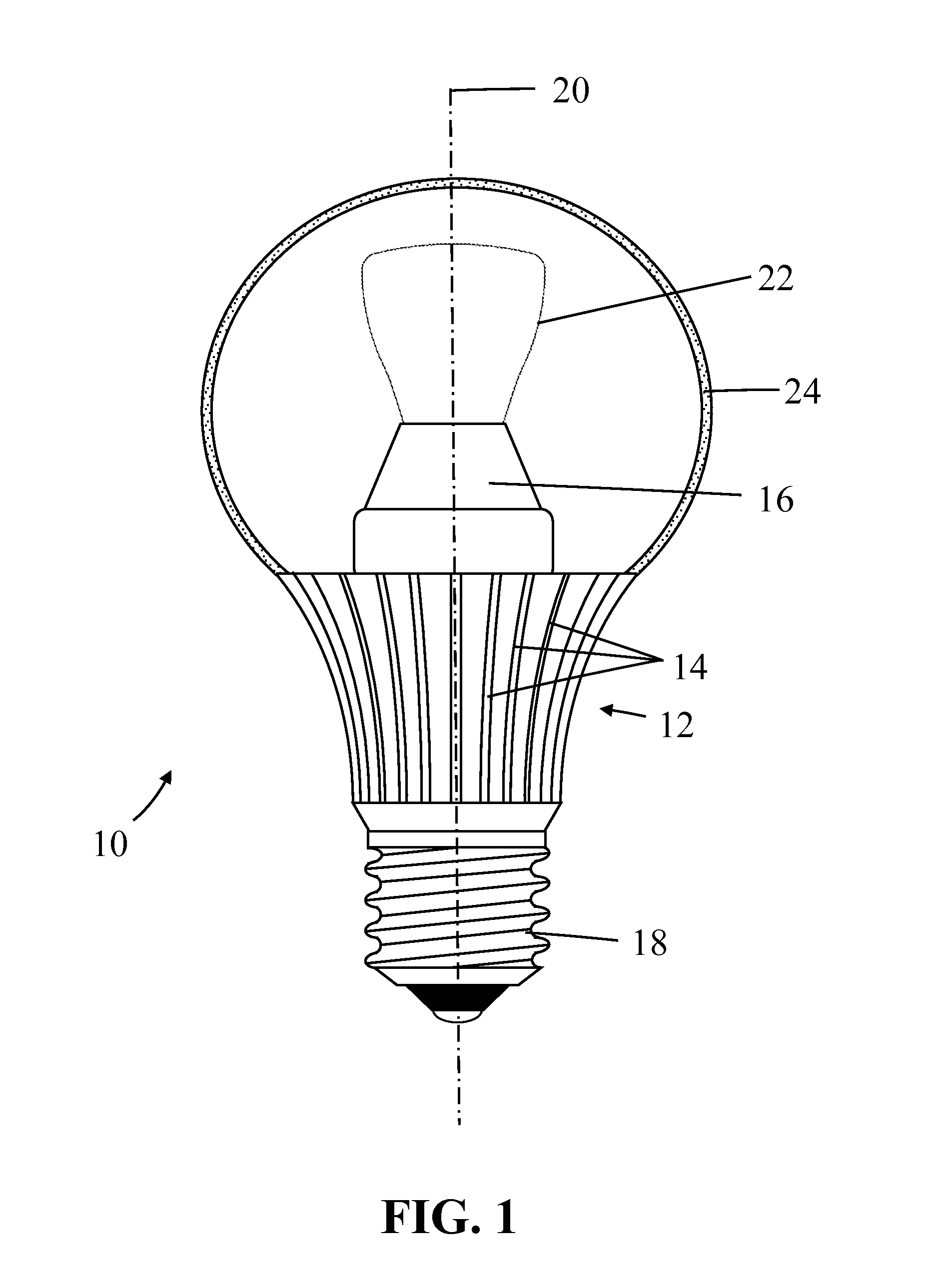 Solid-state lamps with improved emission efficiency and photoluminescence wavelength conversion components therefor