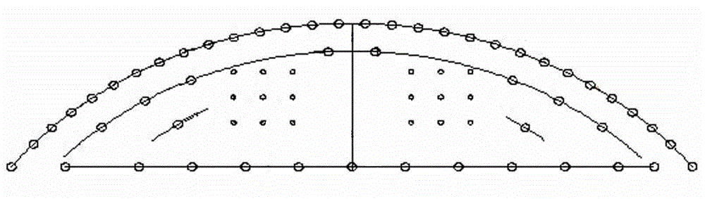 Small-clear-distance grade separation tunnel annular guide pit construction method