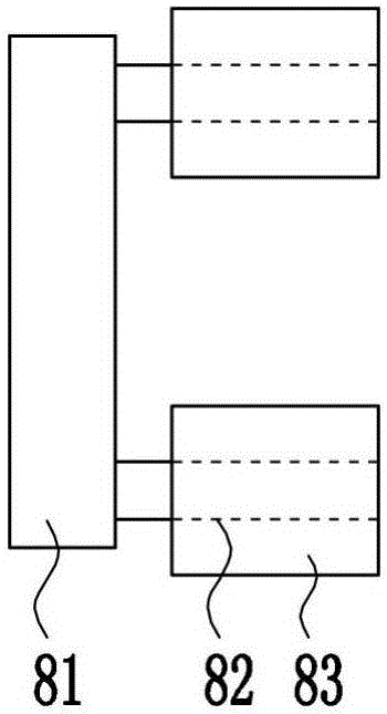 Abandoned mold gear type breaking device for shoe industry