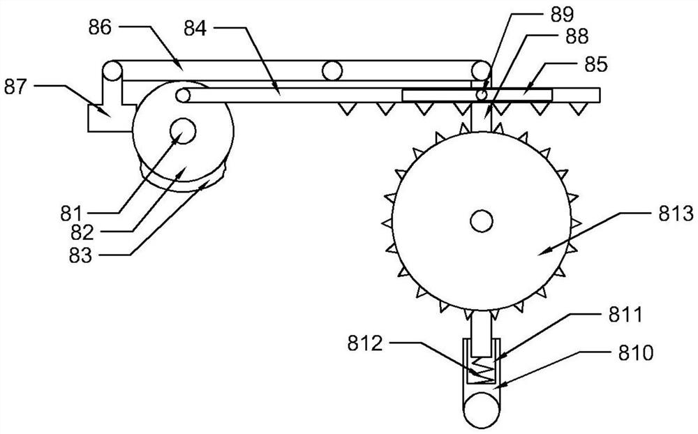 Wood board perforating device for civil construction