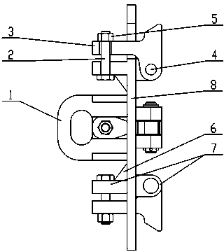 Hoisting device of non-road driving engineering machine and hoisting method