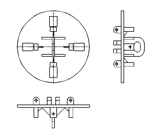 Hoisting device of non-road driving engineering machine and hoisting method